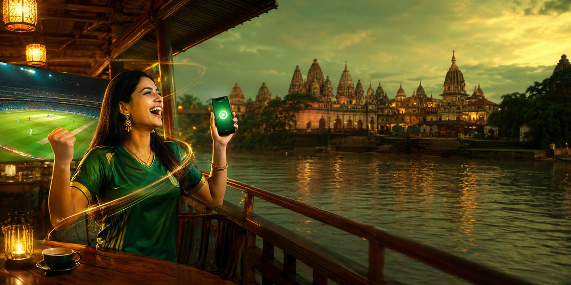 Mobile user focused on Bangladesh cricket analysis